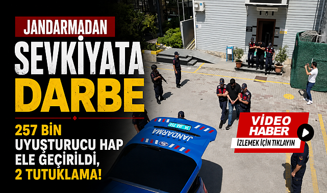 Kemerburgaz'da dev operasyon: 257 bin sentetik hap!
