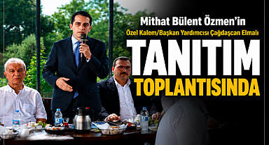 Özmen'in Özel Kalem/ Başkan Yardımcısı Kürsüde, Kendisi Yok!