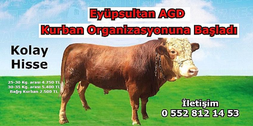 Eyüpsultan AGD kurban organizasyonuna başladı