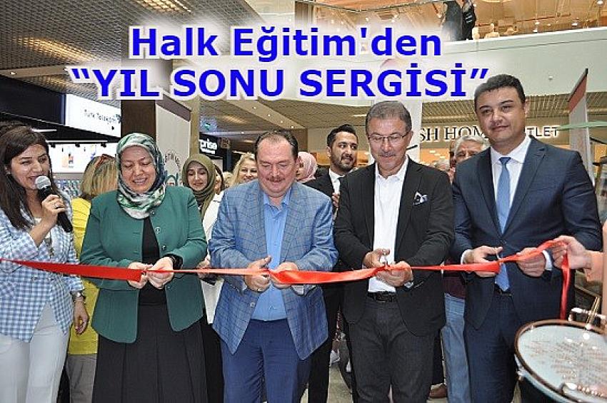 HALK EĞİTİM MERKEZİ “YIL SONU SERGİSİ” AÇILIŞI YAPTI | Eyüpsultan Haber