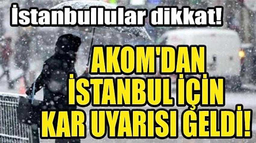 İstanbul için bir haftalık hava durumunu; Kar yağışı günlerce sürecek | Eyüpsultan Haber