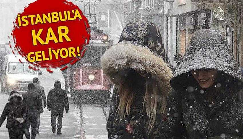 Meteoroloji uyardı! İstanbul'a yeniden kar geliyor