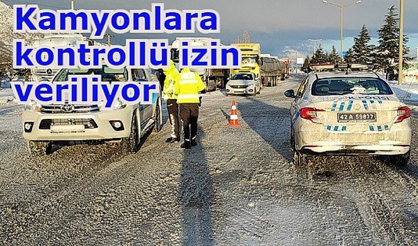 Tır ve kamyonların İstanbul'a geçişlerine kontrollü izin veriliyor | Eyüpsultan Haber