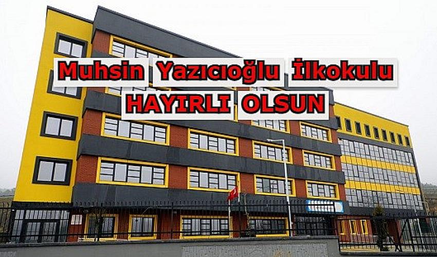 Göktürk’te Muhsin Yazıcıoğlu İlkokulunun yapımı tamamlandı | Eyüpsultan Haber
