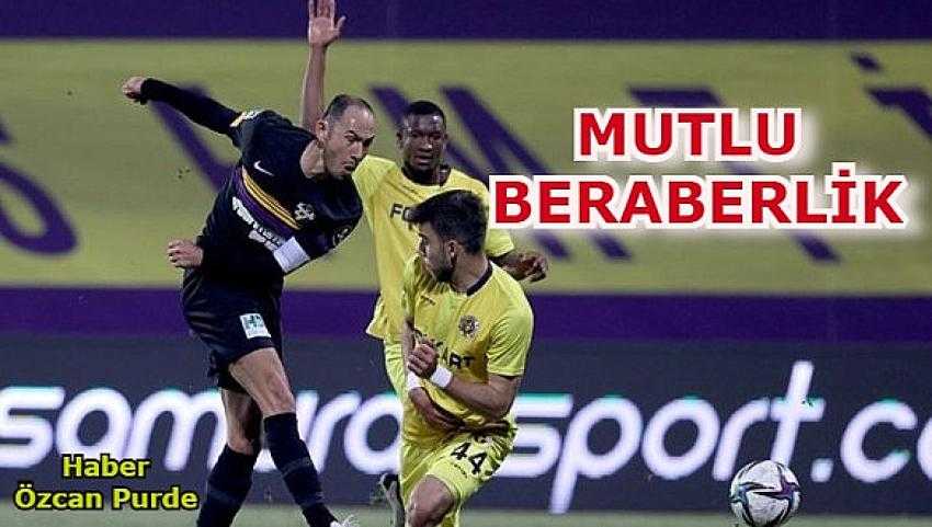 EYÜPSPOR MENEMENSPOR'DAN PUANI SANTRASI OLMAYAN GOLLE KURTARDI