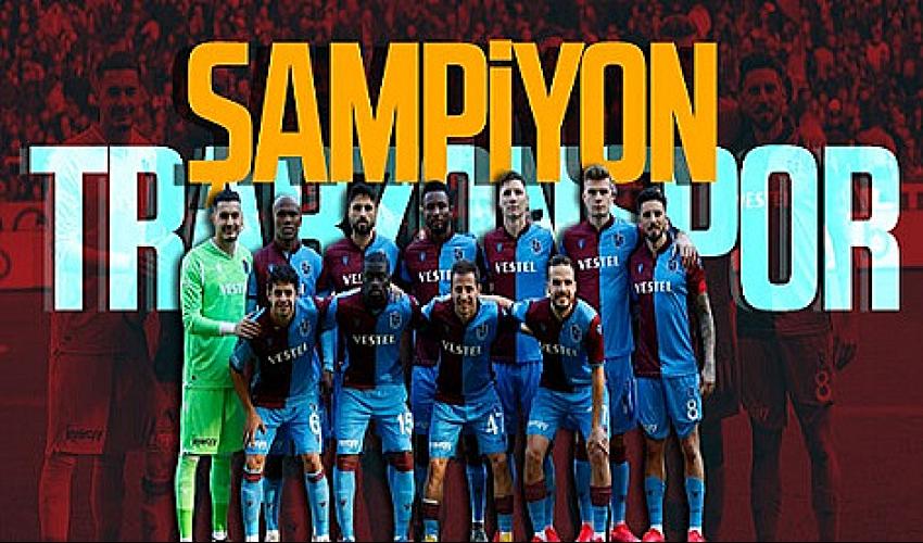 Süper Lig 2021-2022 Sezonu'nun şampiyonu Trabzonspor | Eyüpsultan Haber