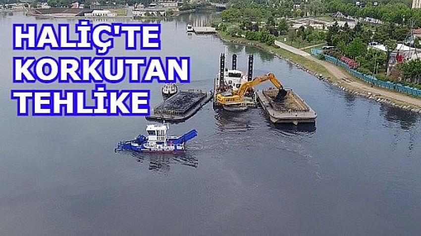 Haliç’te 70 bin ton dip çamuru çıkarılmayı bekliyor