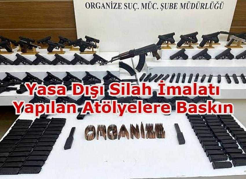 Eyüpsultan’da silah imalatı yapılan atölyelere operasyon yapıldı | Eyüpsultan Haber