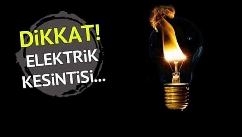 DİKKAT!. EYÜPSULTAN'DA ELEKTRİK KESİNTİSİ VAR | Eyüpsultan Haber