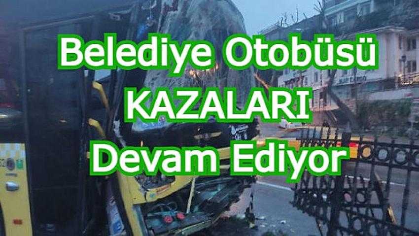 Edirnekapı’da İki İETT otobüsünün çarpışması sonucu 5 kişi yaralandı |Eyüpsultan Haber