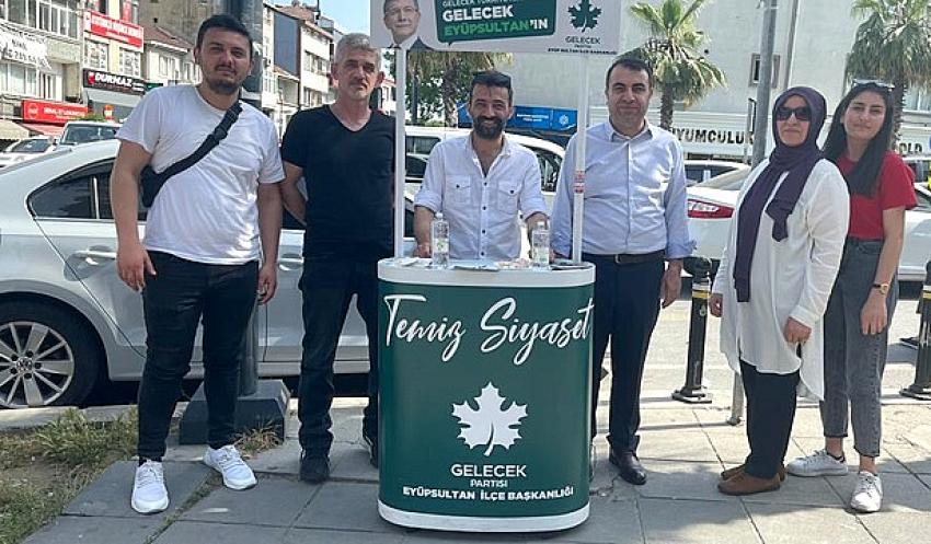 GELECEK PARTİSİ İLÇE BAŞKANI SEYİT AHMET GÜN ALİBEYKÖY’DE VATANDAŞLARLA BULUŞTU