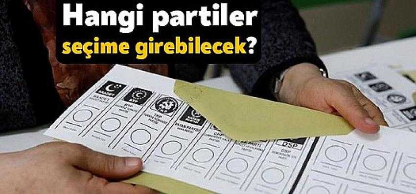 Seçimlere girecek 24 parti Resmi Gazete'de yayımlandı | Eyüpsultan Haber