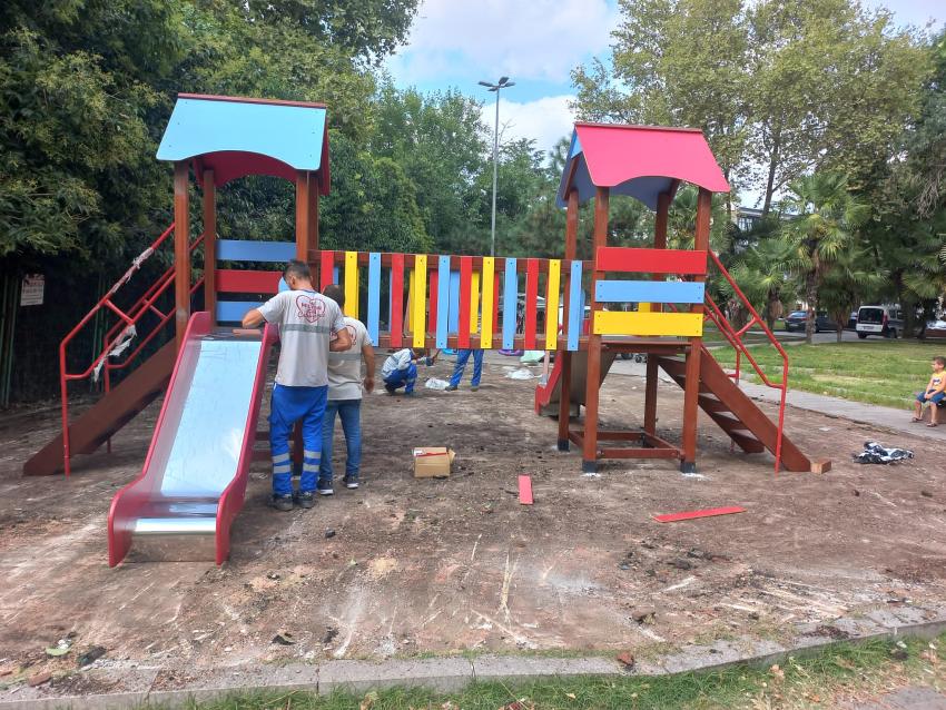 8 Mayıs Park'ı Yenilendi