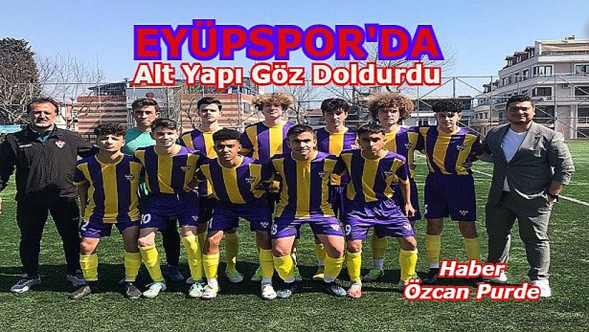 EYÜPSPOR U-15 KOCAELİSPOR U-15 KARŞISINDA 10 KİŞİYLE DESTAN YAZDI | Eyüpsultan Haber