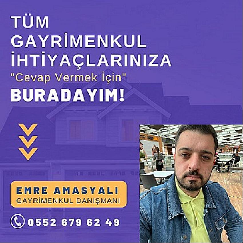 Emre Amasyalı, Profesyonel GAYRİMENKUL Danışmanı.
