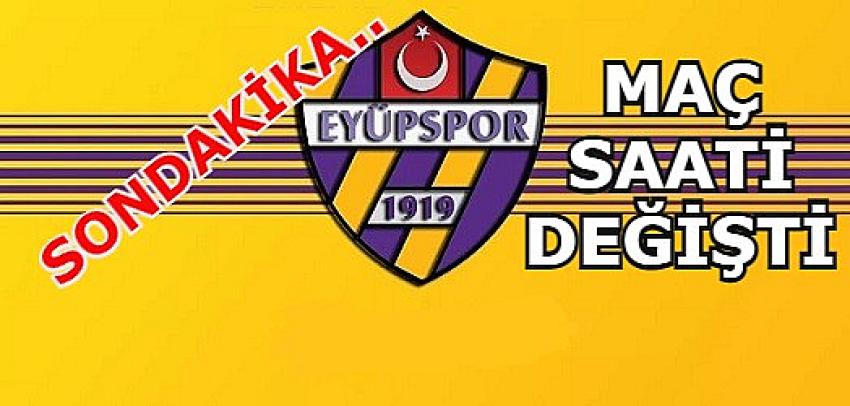 Sondakika.. Eyüpspor Samsunspor Maç Saati Değişti