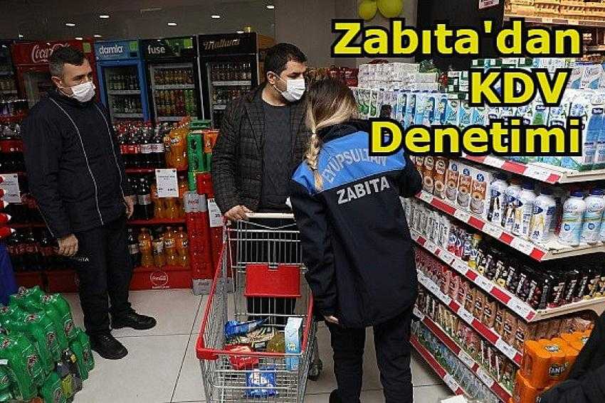 Eyüpsultan'da zabıta ekiplerinden KDV indirimi denetimi - Eyüpsultan Haber
