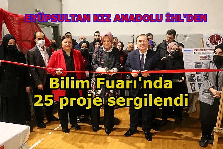 EYÜPSULTAN KIZ ANADOLU İHL'DEN ÇOK KONUŞULACAK BİR BİLİM ŞENLİĞİ