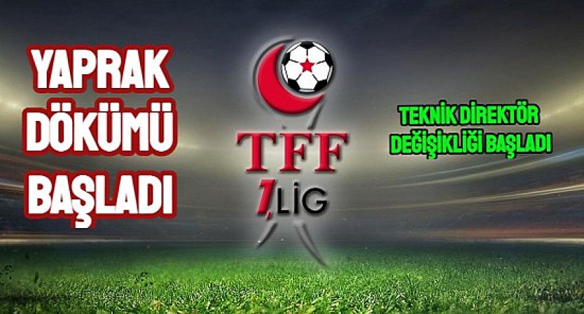 TFF 1. Lig'de 4. haftada yaprak dökümü
