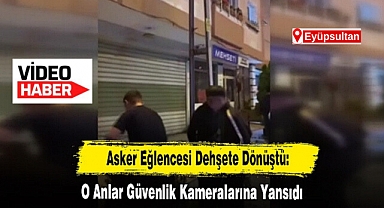 Eyüpsultan'da dehşet anları! Uzun namlulu silahla havaya ateş açtı