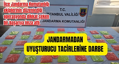 JANDARMADAN UYUŞTURUCU TACİRLERİNE BİR DARBE DAHA