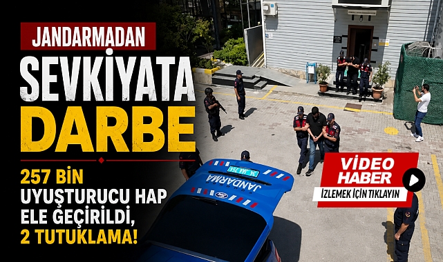 Kemerburgaz'da dev operasyon: 257 bin sentetik hap!